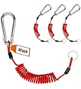 Breakaway Cable Trailer Safety Rope, Trailer Safety Rope for Trailer Emergency Camper, Retractabl...