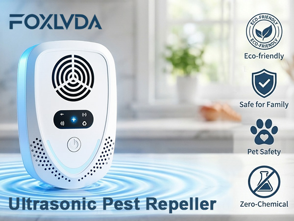 2026 Upgraded Ultrasonic Pest &amp;amp; Insect Repeller