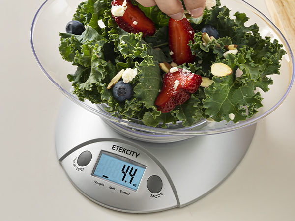 A pull-out LCD display design makes reading more user friendly