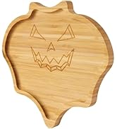 TJ POP Halloween Bat-Shaped Bamboo Serving Tray - 10