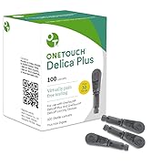 OneTouch Verio Test Strips and OneTouch Delica Plus Lancets For Diabetes Testing | 60-Count Value...
