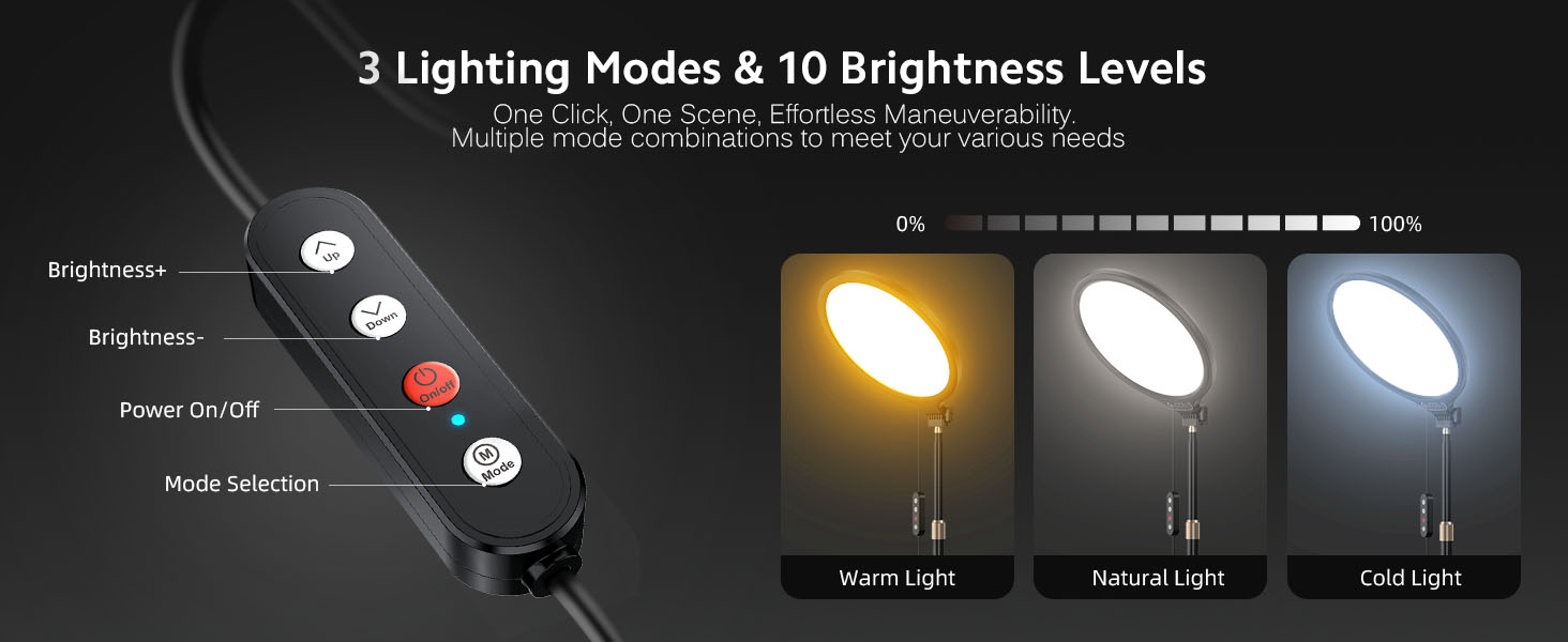 ring light with stand