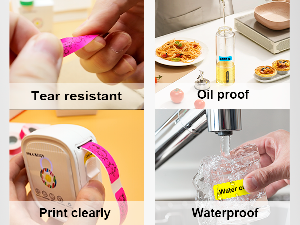 thermal round stickers