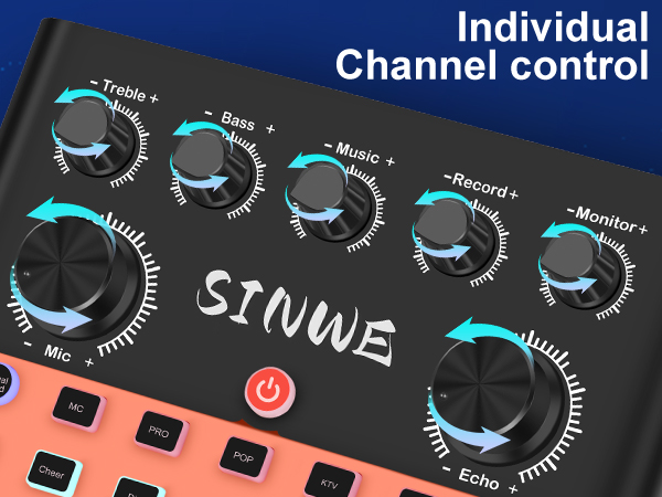 Individual Channel control