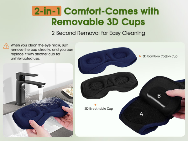 sleep mask with bluetooth headphones