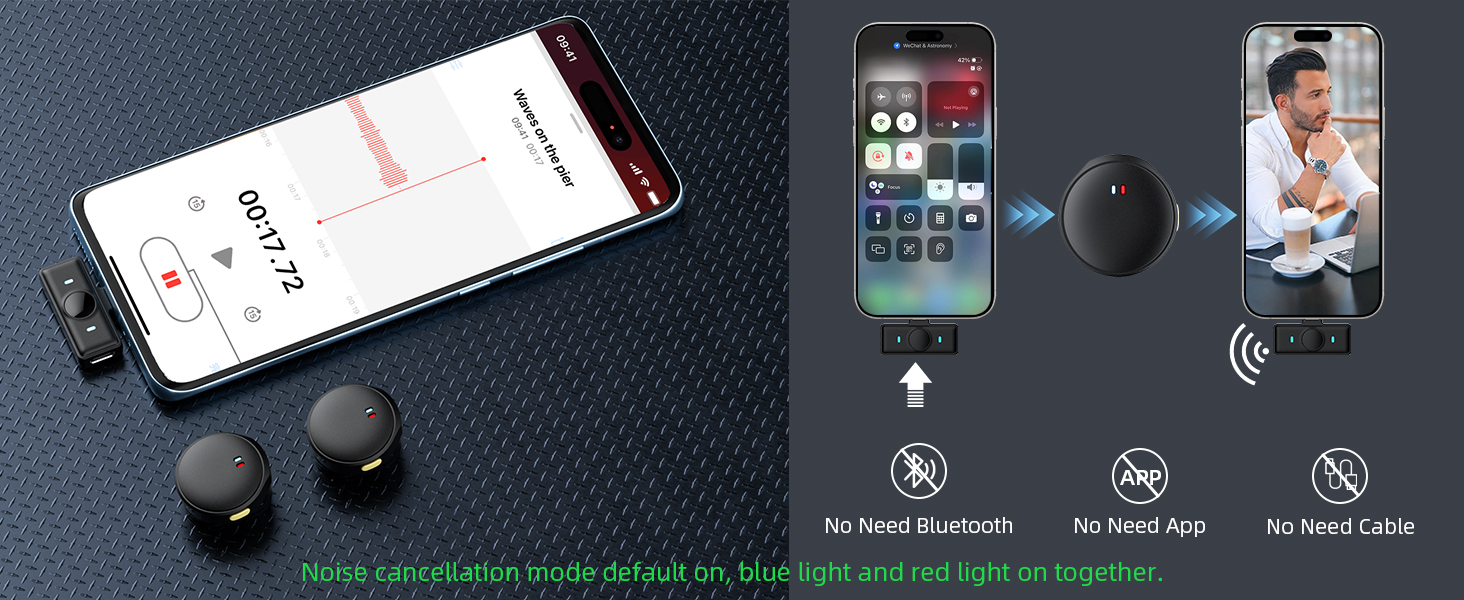 wireless microphone for iphone