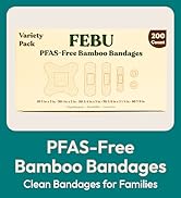 PFAS-Free Eco-Friendly Bamboo Fabric Bandages