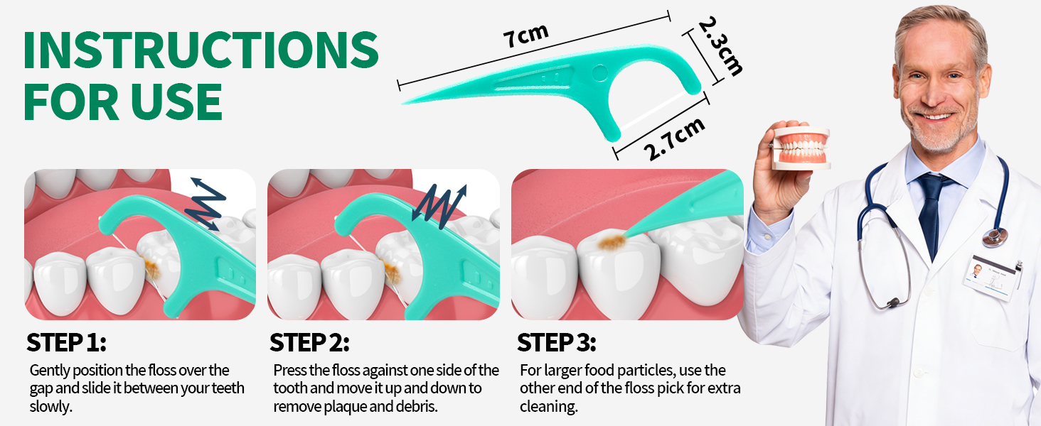 floss picks for teeth