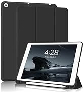 Zktuyu Case for iPad Air 3 (10.5-Inch 2019, 3rd Generation) with Pencil Holder, Slim Tablet Cover...