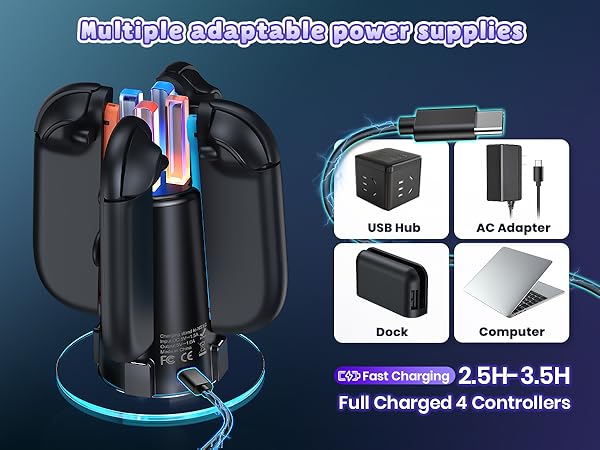switch controller charger station