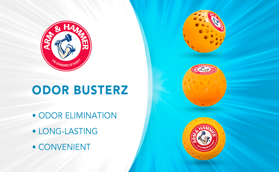 Arm &amp; Hammer Odor Busterz odor balls, shoe deodorizer, closet deodorizer, odor eliminator