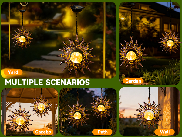 solar garden lanterns