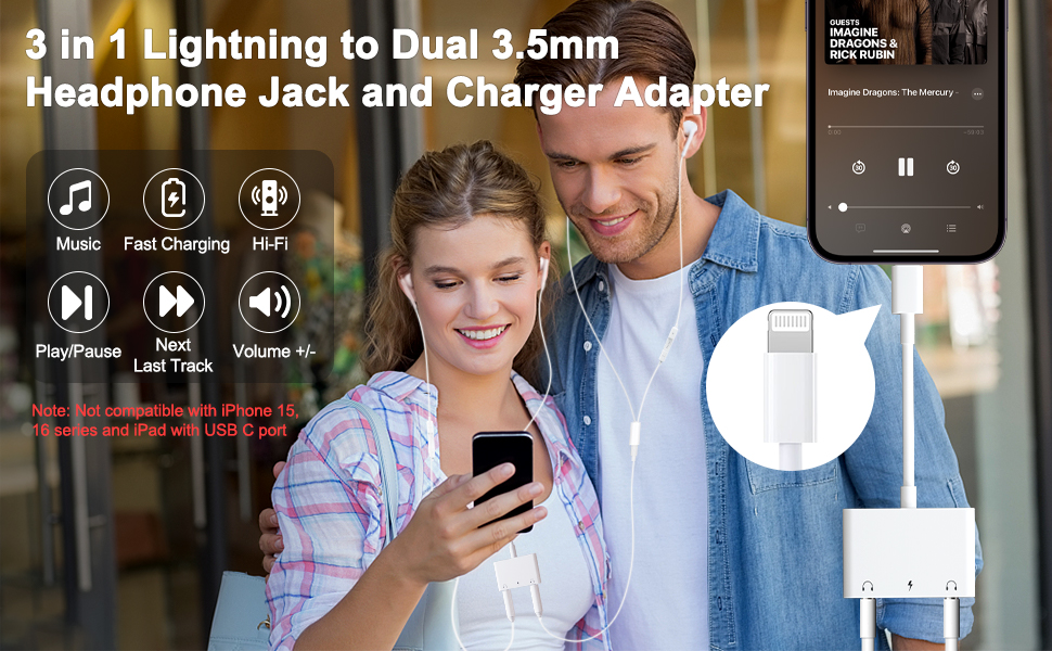 iPhone Headphone Splitter