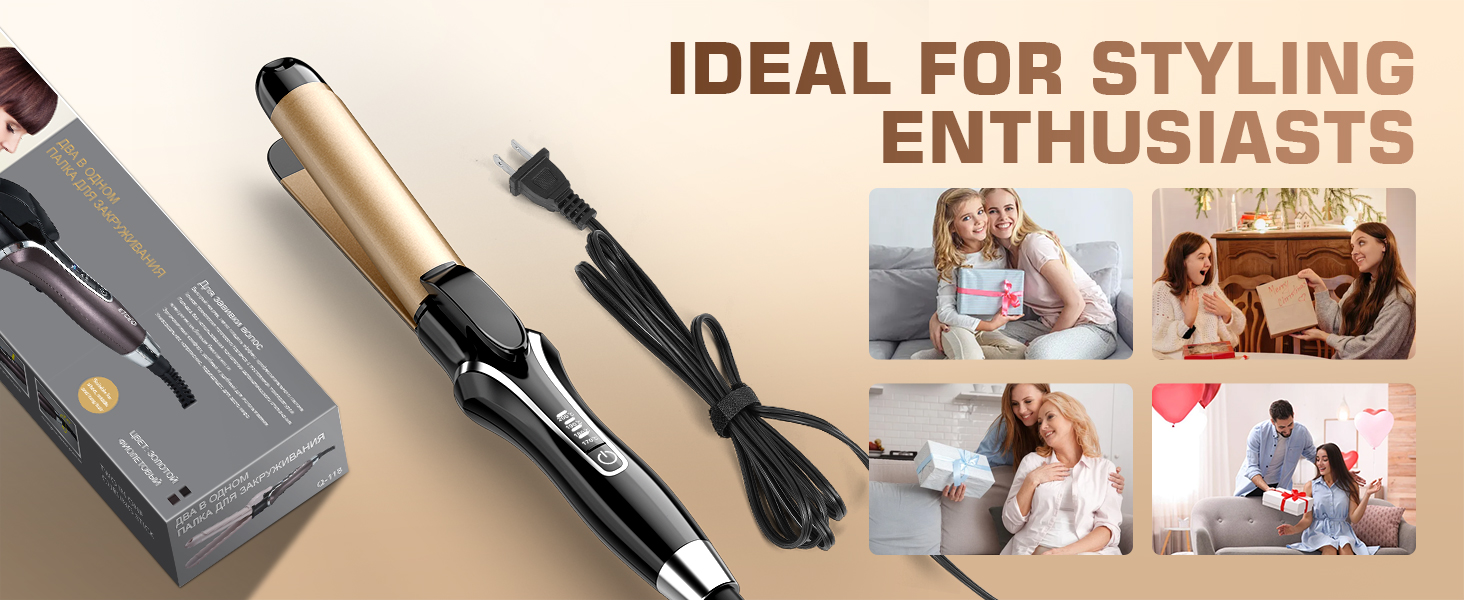 Curling Iron and Hair Straightener