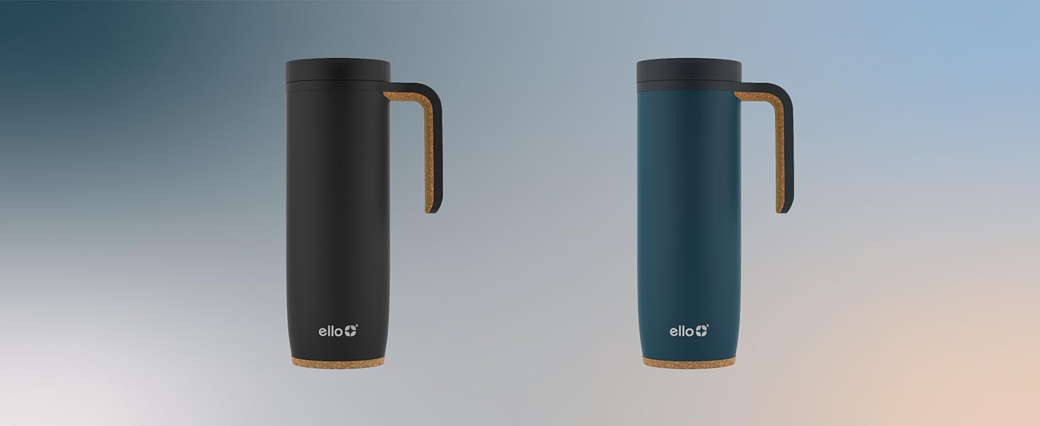 ello magnet travel coffee mug with handle for travel