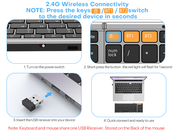foldable keyboard and mouse for ipad