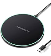 PDKUAI Wireless Charger,20W Max Fast Wireless Charging Pad with Type-C Cable Compatible with iPho...