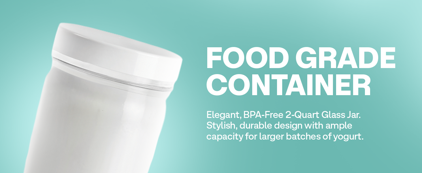 Euro Cuisine YM260 White Yogurt Maker