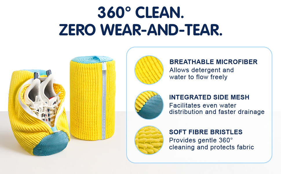Washimi shoe washing bag