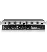 MICNAUX Stereo Equalizer for Home Audio System, Dual Channel 15-Band Silver Graphic Equalizer Pro...