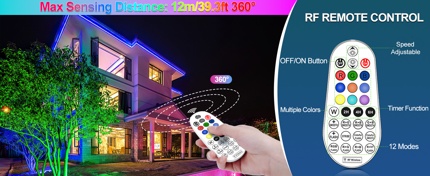 RGB wall washer light