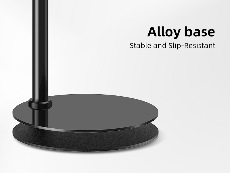 ring light stand selfie tripod photography lighting phone video recording laptop portable overhead