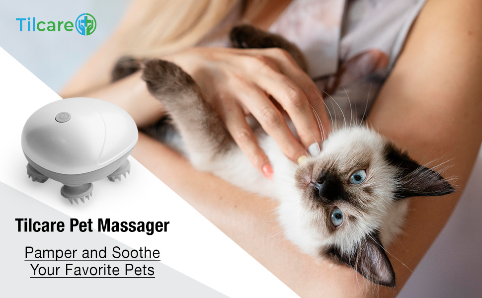 Pamper and soothe your favorite pet using our pet massager for dogs and all other furry friends. 