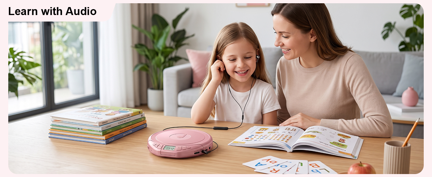 CD Player for Language Learning