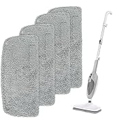 Hezane 4 Pack Steam Mop Pads Compatible with GorFanty GF-6610B/GF-6610, Neugo NE033/NE033M &amp; Mxns...