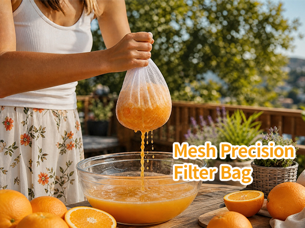 Reusable Fine Mesh Milk Filter Bag