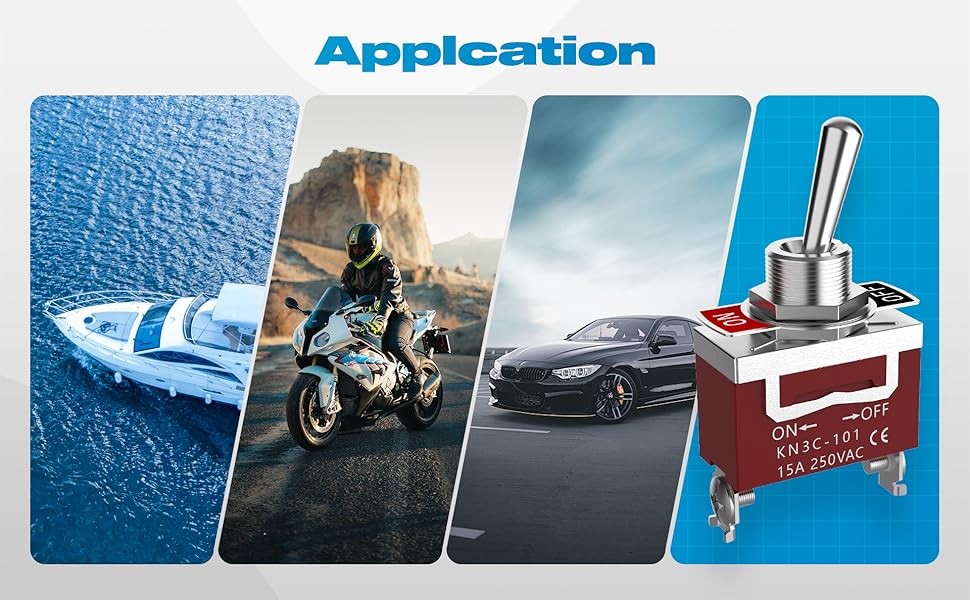 waterproof toggle switch