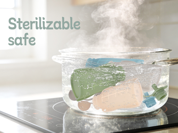 silicone reusable baby food pouches