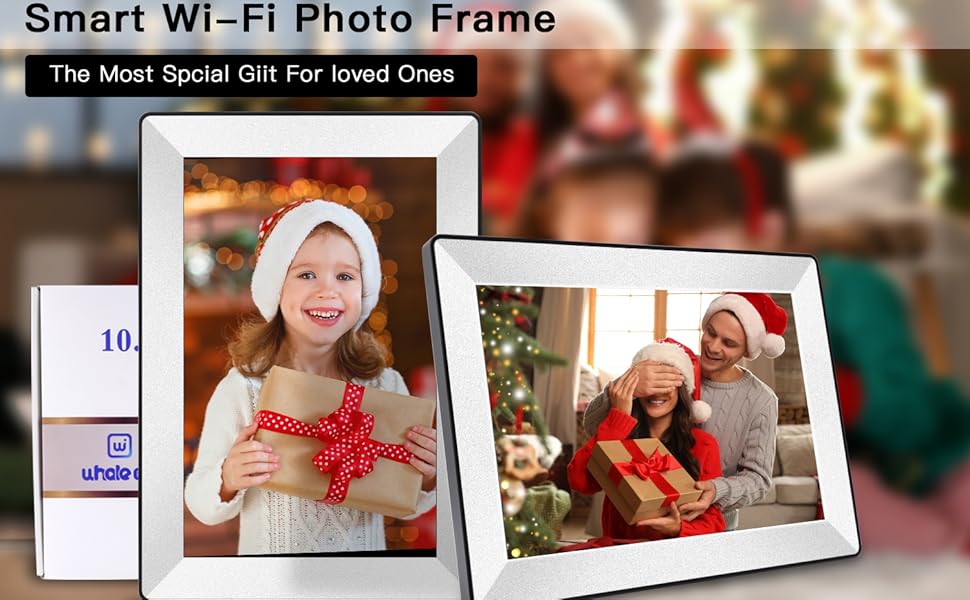 digital photo frame wifi digital frames for photos frameo 10.1 inch smart wifi digital photo frame