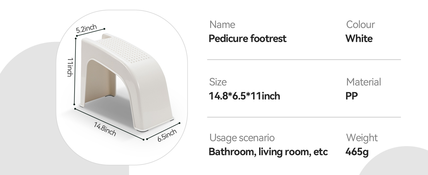 shower foot rest
