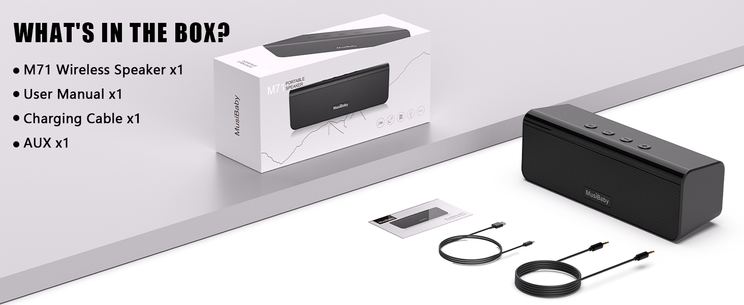 Musibaby wireless speaker