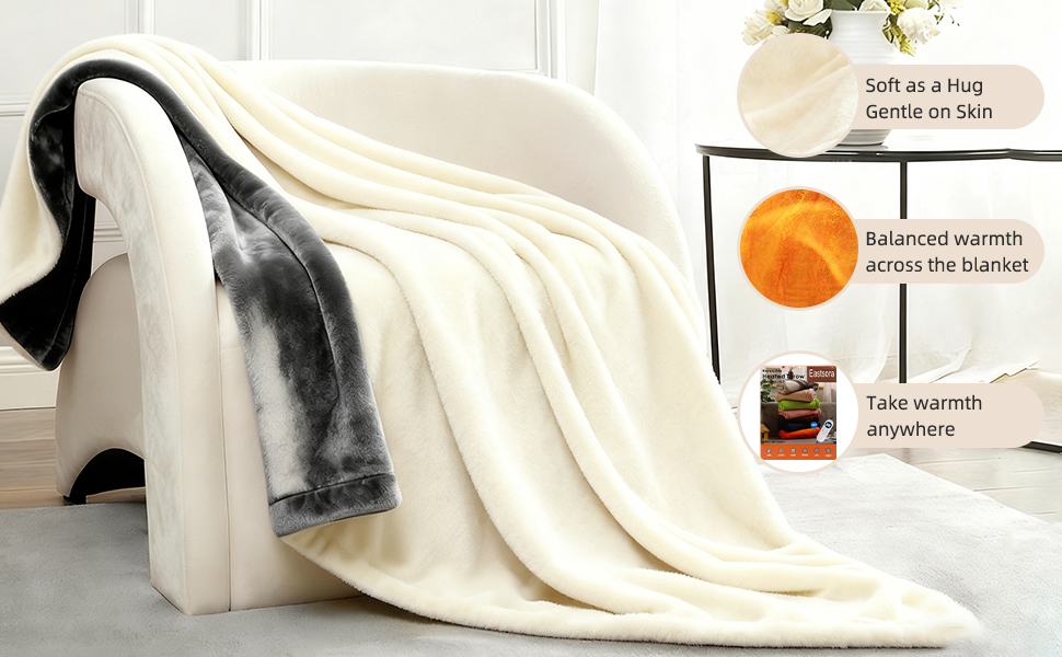 Eastsora Electric Heated Blanket