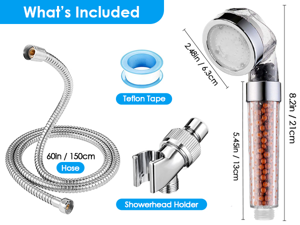handheld shower head with hose showerhead with handheld high pressure