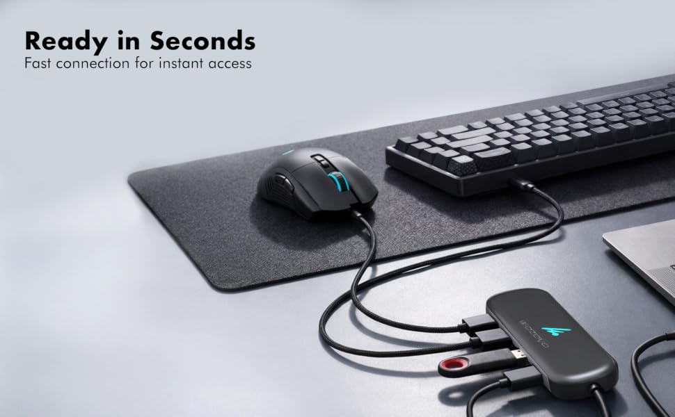 Type C to 4 Port USB 3.2 Hub