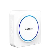 SINGCALL Wireless Doorbell Extender with Receiver to Existing Doorbell into Wireless Door Bell