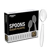 plastic spoons