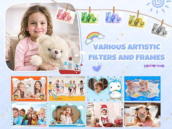 kids instant camera boys girls 3-12 year old girl birthday gifts