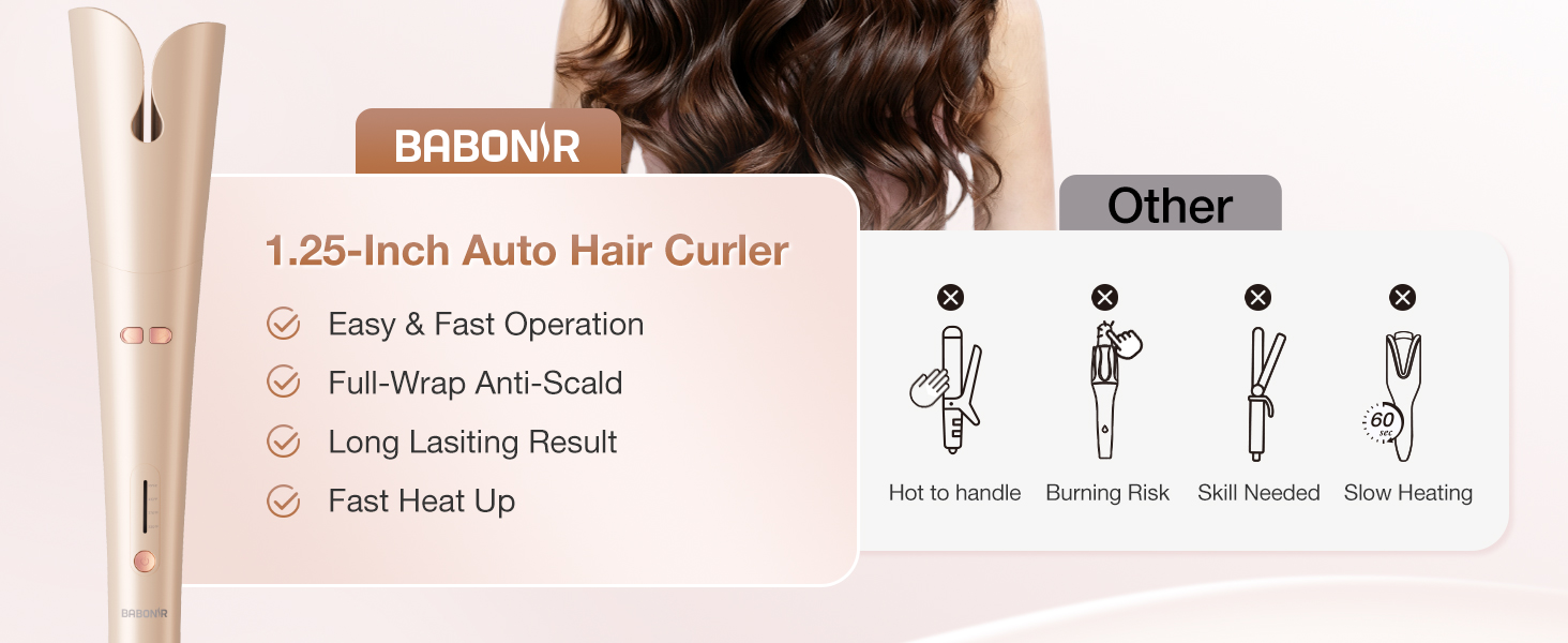 automatic hair curler