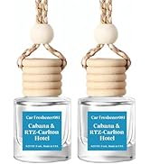 C Classy Car Air Freshener Hanging 2 Pack, Cabana Hotel Scent,Essential Oil Diffuser for C ar, Lo...