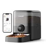 oneisall Cordless WiFi Automatic Cat Feeder, Tasty S2 Pro Rechargeable 100-Day Battery Operated P...