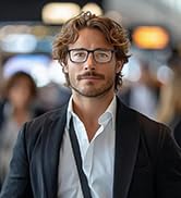 spring hinge readers men blue light blockers