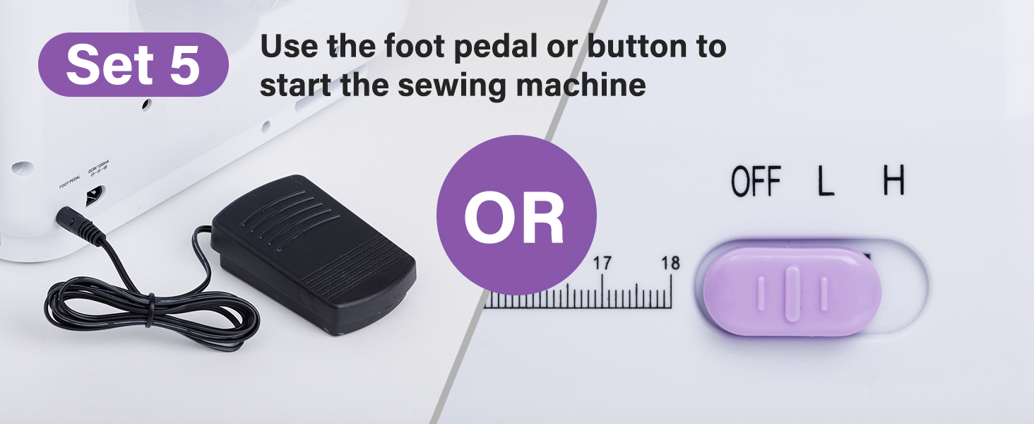 Sewing Machine with Extension Table, Mini Sewings Machines Portable Electric Sewing Machine