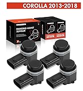 A-Premium 4-PC Reverse Backup Parking Assist Sensor Compatible with Select Toyota &amp; Volkswagen &amp; ...