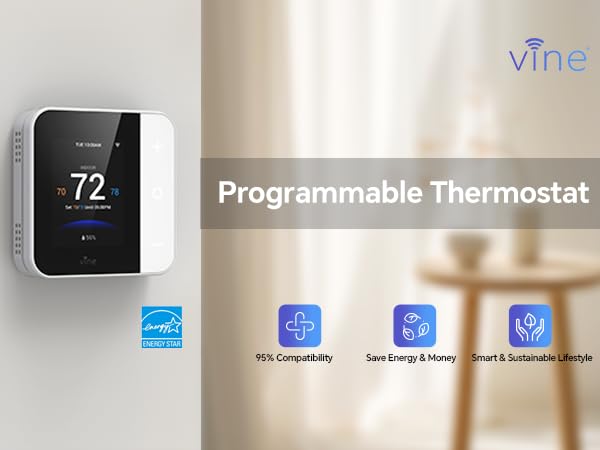 Vine Thermostat for House smart thermostats for home