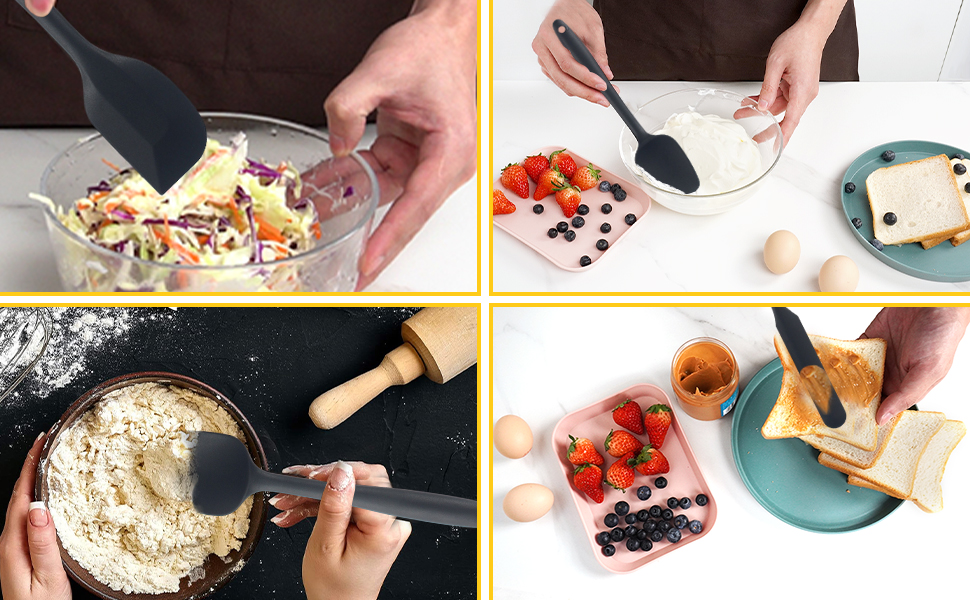 spatula kitchen utensils kitchen tools rubber spatula set silicone kitchen utensils egg spatula