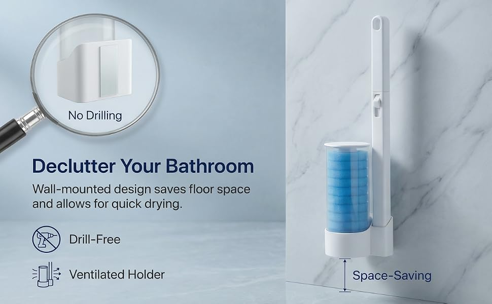 Disposable Toilet Brush